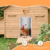 Automatické otevírání a zavírání kurníku Chicken Coop až 3 kg dvířka + hliníková dvířka Titan + baterie