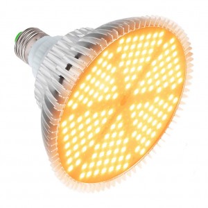 Grow LED žárovka 120 W Full, patice E27 pro růst rostlin 150 led diod