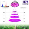 Grow LED žárovka 100 W Full, patice E27 pro růst rostlin 150 led diod