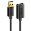 Prodlužovací kabel USB 2.0 High Speed kabel USB A konektor k USB A zdířce - černý 3 metry