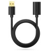 Prodlužovací kabel USB 2.0 High Speed kabel USB A konektor k USB A zdířce - černý 3 metry