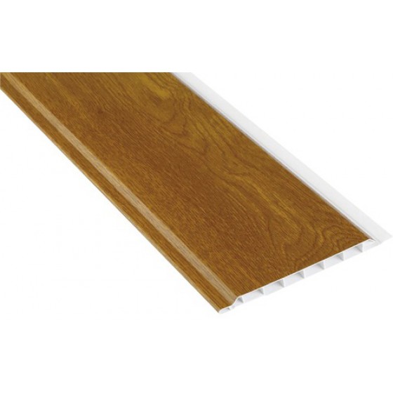 Pařeniště Hobby, vyvýšený záhon z pvc panelů a okno z 10 mm polykarbonátu,  32 x 143 x 73 cm, zlatý dub